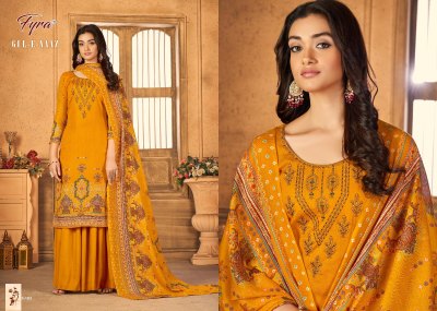 Fyra by Alok suit present Gul e naaz pure soft cotton embroidered fancy sharara suit catalogue at wholesale price fancy sharara suit Catalogs