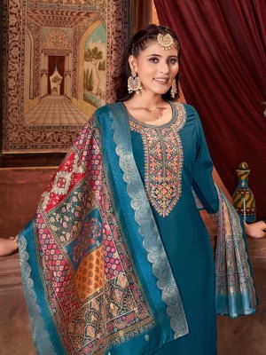 Galaxy Presented Silk Embroidered top bottom and dupatta catalopgue readymade suit catalogs