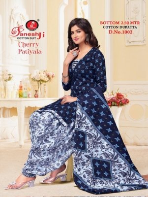 Ganeshji Cherry Patiyala vol 4 Indo Cotton With Designer Prints unstitched salwar kameez catalogue at affordable rate salwar kameez catalogs