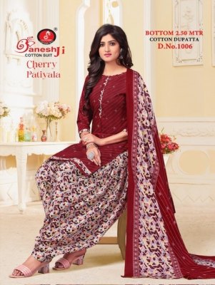 Ganeshji Cherry Patiyala vol 4 Indo Cotton With Designer Prints unstitched salwar kameez catalogue at affordable rate salwar kameez catalogs