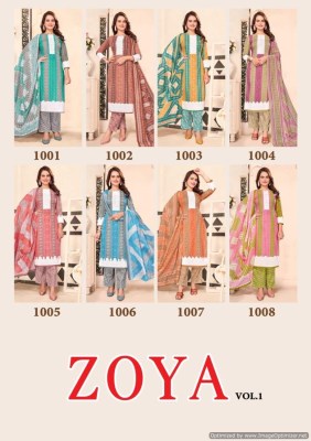 Ganeshji by Zoya vol 1 heavy cotton printed unstitched suit catalogue salwar kameez catalogs