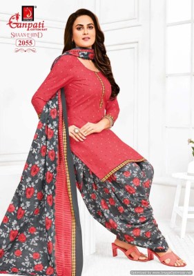 Ganpati Shaan E Hind Vol 9 heavy cotton printed dress material catalogue salwar kameez catalogs