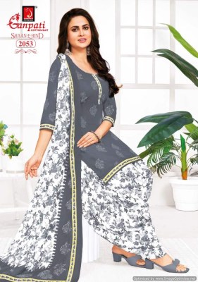 Ganpati Shaan E Hind Vol 9 heavy cotton printed dress material catalogue salwar kameez catalogs