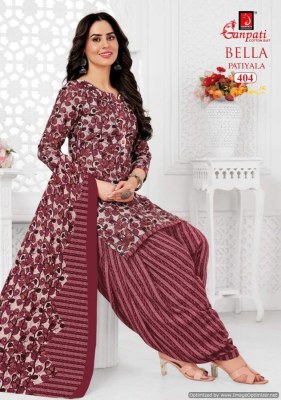 Ganpati by Bella patiyala vol 4 heavy cotton printed dress material catalogue salwar kameez catalogs