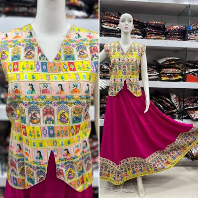 Garba nights by Blue hills Traditional embroidered blouse with lehenga catalogue at affordable rate lehenga choli catalogs