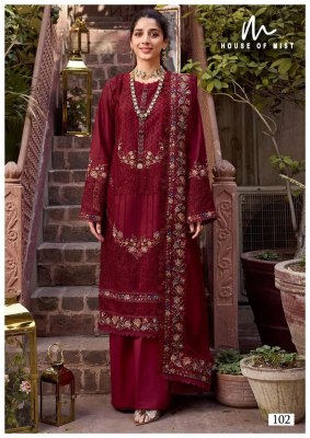 Ghazal by House of mist Designer embroidred pakistani suit catalogue at affordable rate pakistani suit catalogs