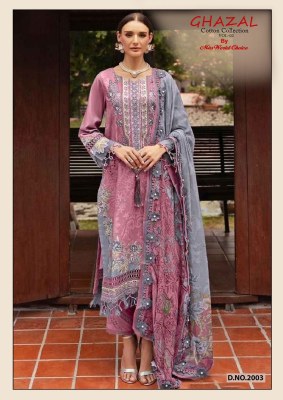 Ghazal vol 2 by Missworld Choice Exclusive Karachi printed unstitched  suit collection Karachi suits catalogs