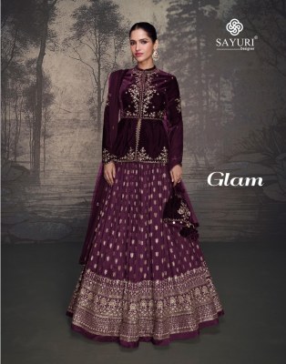 Glam by Sayuri designer embroidered chaniya choli catalogue at affordable rate lehenga choli catalogs