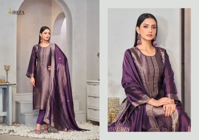 Glamy by IBIZA Pure banglory Silk Embroidered unstitched salwar suit collection with low price dress material catalogs