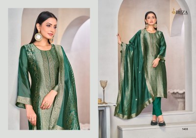 Glamy by IBIZA Pure banglory Silk Embroidered unstitched salwar suit collection with low price dress material catalogs