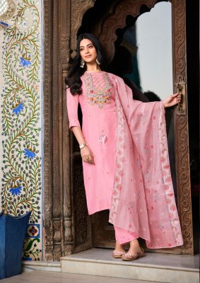 Golden Medows vol 4 by Anju fabric pure Muslin embroidered designer readymade suit catalogue at affordable rate readymade suit catalogs