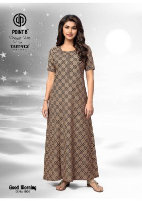 Good Morning Vol 1 by Deeptex Pure Cotton Printed Nighties With Pocket And Without Joints collection night wear catalogs