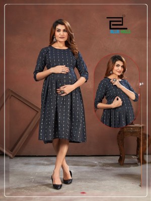 Good NewZ Full Flair Gown Specially Made for Feeding and during Maternity Period kurti catalogue kurtis catalogs