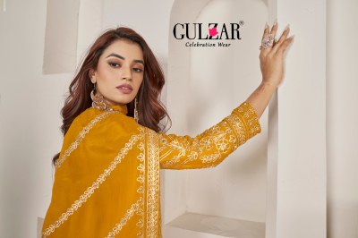 Gotakari by Gulzar Premium Chinon  pure gotakari mirror work sharara suit collection at low price fancy sharara suit Catalogs