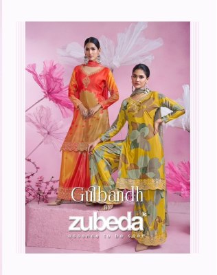 Gul Bandh by Zubeda Designer embroidered free size Pakistani suit catalogue at affordable rate  wholesale catalogs