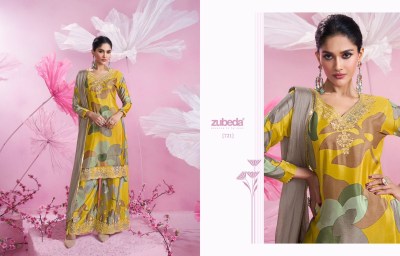 Gul Bandh by Zubeda Designer embroidered free size Pakistani suit catalogue at affordable rate  pakistani suit catalogs