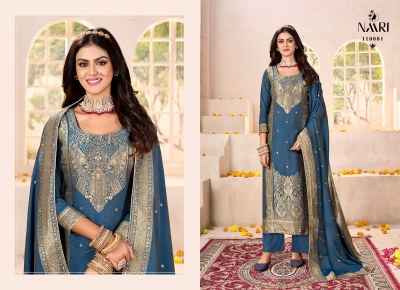 Gul raas by naari pure designer pashmina unstitched salwar suit collection salwar kameez catalogs