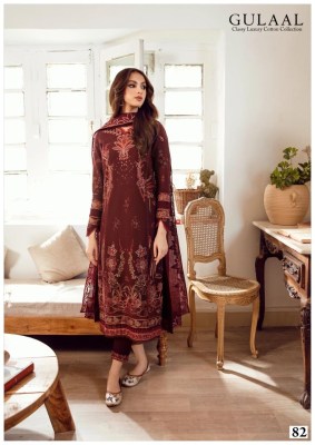 Gulaal classy luxury cotton collection vol 9 pure cotton unstitched suit catalogue  salwar kameez catalogs