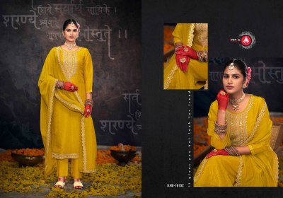 Gulabi Vol 2 by Triple A Crunchi Silk Heavy work unstitched suit catalogue at low rate salwar kameez catalogs