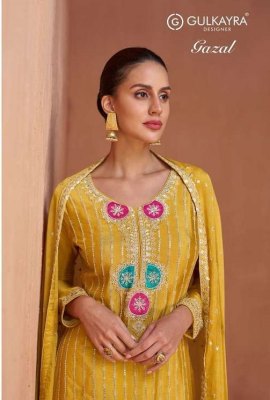 Gulkayra Designer Gazal Full Stitch Readymade Palazzo suits catalogue buy wholesale rate in India  Gulkayra Designer 