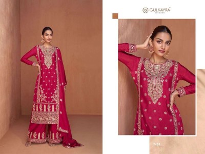 Gulkayra Designer Gazal Full Stitch Readymade Palazzo suits catalogue buy wholesale rate in India  readymade suit catalogs