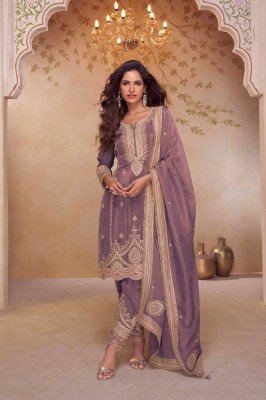 Gulkayra Designer Nirali Real Simar Silk Embroidered Suit Wholesale Ethnic Wear Collection readymade suit catalogs