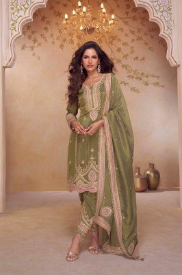 Gulkayra Designer Nirali Real Simar Silk Embroidered Suit Wholesale Ethnic Wear Collection readymade suit catalogs