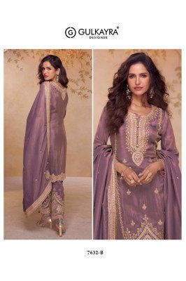 Gulkayra Designer Nirali Real Simar Silk Embroidered Suit Wholesale Ethnic Wear Collection readymade suit catalogs