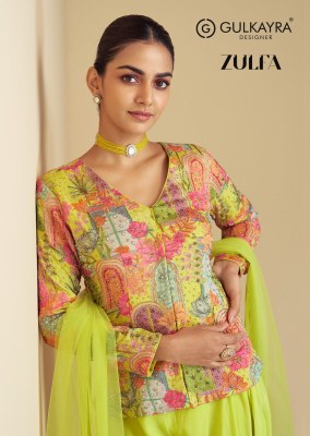 Gulkayra Designer Zulfa Design no  7525 and 7526 Readymade Dress Wholesaler  fancy sharara suit Catalogs