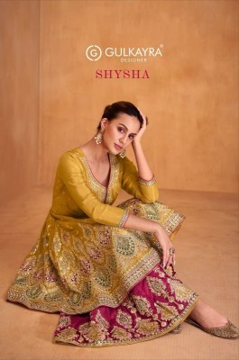 Gulkayra designer by Shysha real chinon exclusive designer sharara suit catalogue Gulkayra Designer 