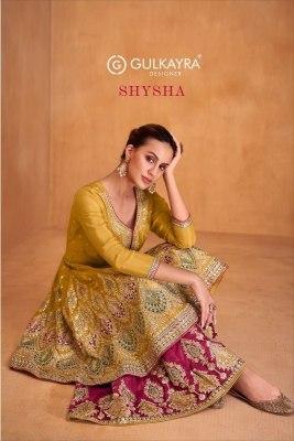 Gulkayra designer by Shysha real chinon embroidered designer readymade suit catalogue at low rate Gulkayra Designer 