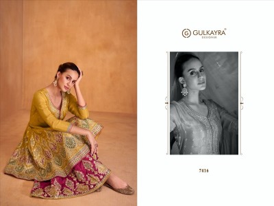 Gulkayra designer by Shysha real chinon embroidered designer readymade suit catalogue at low rate readymade suit catalogs