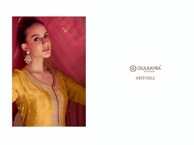 Gulkayra designer by Shysha real chinon embroidered designer readymade suit catalogue at low rate readymade suit catalogs