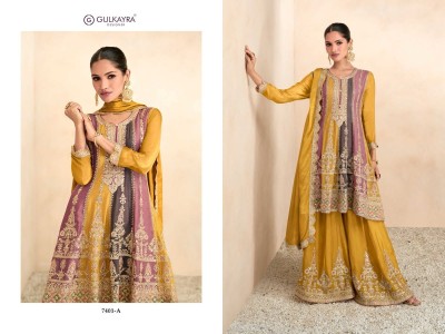 Gulkayra designer new launch Preet party wear ready made suits wholesaler price in India   readymade suit catalogs