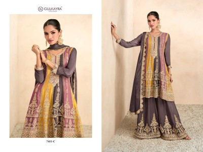 Gulkayra designer new launch Preet party wear ready made suits wholesaler price in India   readymade suit catalogs