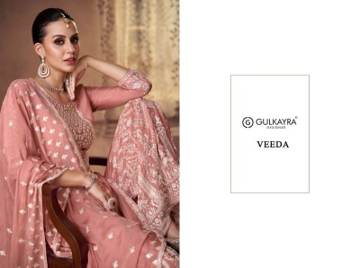 Gulkayra designer present real chinon designer free size Pakistani suit catalogue pakistani suit catalogs