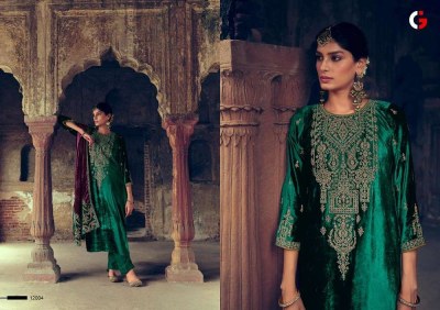 Gull Jee Presents Shehnaaz Winter Collection Velvet suits catalogue wholesaler  pakistani suit catalogs