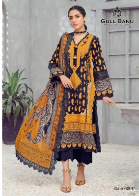 Gull a Ahmed by Gull Banu vol 06 Pure lawn collection with mal mal suit and pant dupatta catalogue at wholesale price salwar kameez catalogs