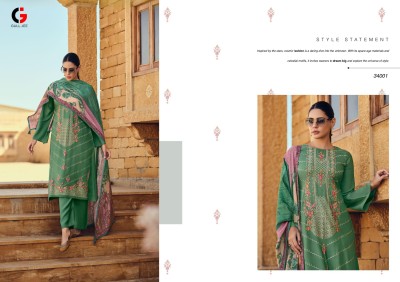 Gull jee by Ekans pure muslin silk heavy embroidered unstitched salwar kameez catalogue  salwar kameez catalogs