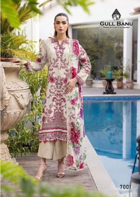 GullBanu Vol 7 by Gull Ahmed Pure Lawn Cotton unstitched dress material collection salwar kameez catalogs