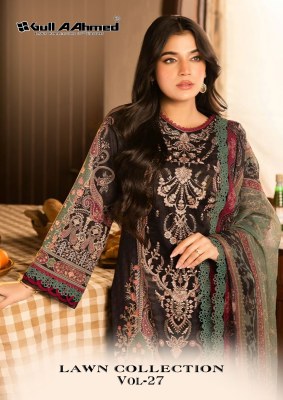 Gullahmed Vol 27 Pure Lawn Collection Pakistani Suit Wholesale  wholesale catalogs