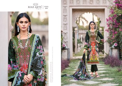 Guzarish by Riaz Art pure karachi lawn camric printed karachi suit catalogue Karachi suits catalogs