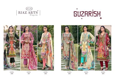 Guzarish by Riaz Art pure karachi lawn camric printed karachi suit catalogue Karachi suits catalogs