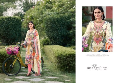 Guzarish by Riaz Art pure karachi lawn camric printed karachi suit catalogue Karachi suits catalogs