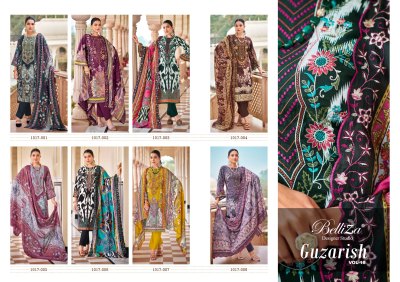 Guzarish vol 18 by Belliza Pure Cotton Digital printed unstitched suit low rate salwar kameez catalogs