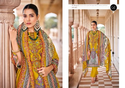 Guzarish vol 18 by Belliza Pure Cotton Digital printed unstitched suit low rate salwar kameez catalogs