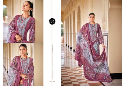 Guzarish vol 18 by Belliza Pure Cotton Digital printed unstitched suit low rate salwar kameez catalogs