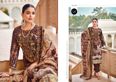 Guzarish vol 18 by Belliza Pure Cotton Digital printed unstitched suit low rate salwar kameez catalogs