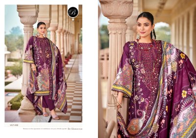 Guzarish vol 18 by Belliza Pure Cotton Digital printed unstitched suit low rate salwar kameez catalogs