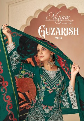 Guzarish vol 2 by Mayur exclusive fancy unstitched cotton dress material catalogue at amaviexpo salwar kameez catalogs